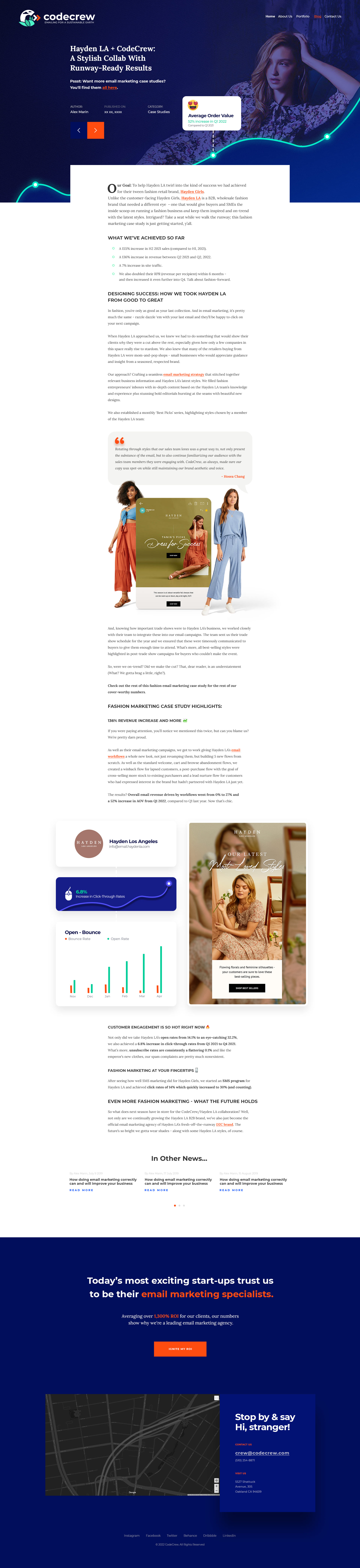 Hayden LA + CodeCrew Case Study