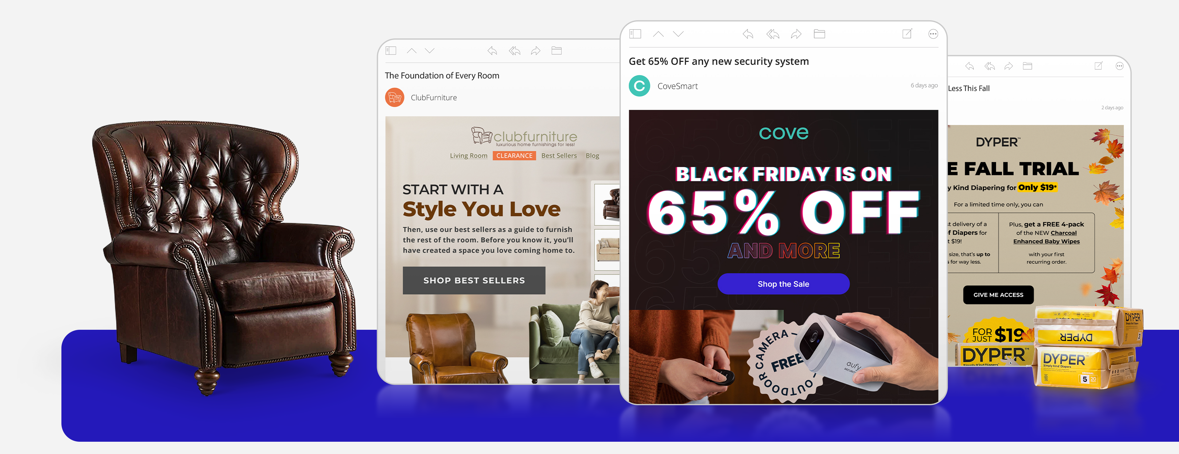 DTC Home & Lifestyle E-commerce Email Design