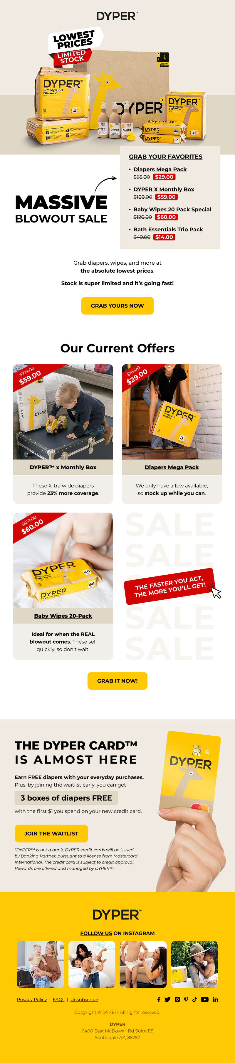 Multi-Offer Sale Structure