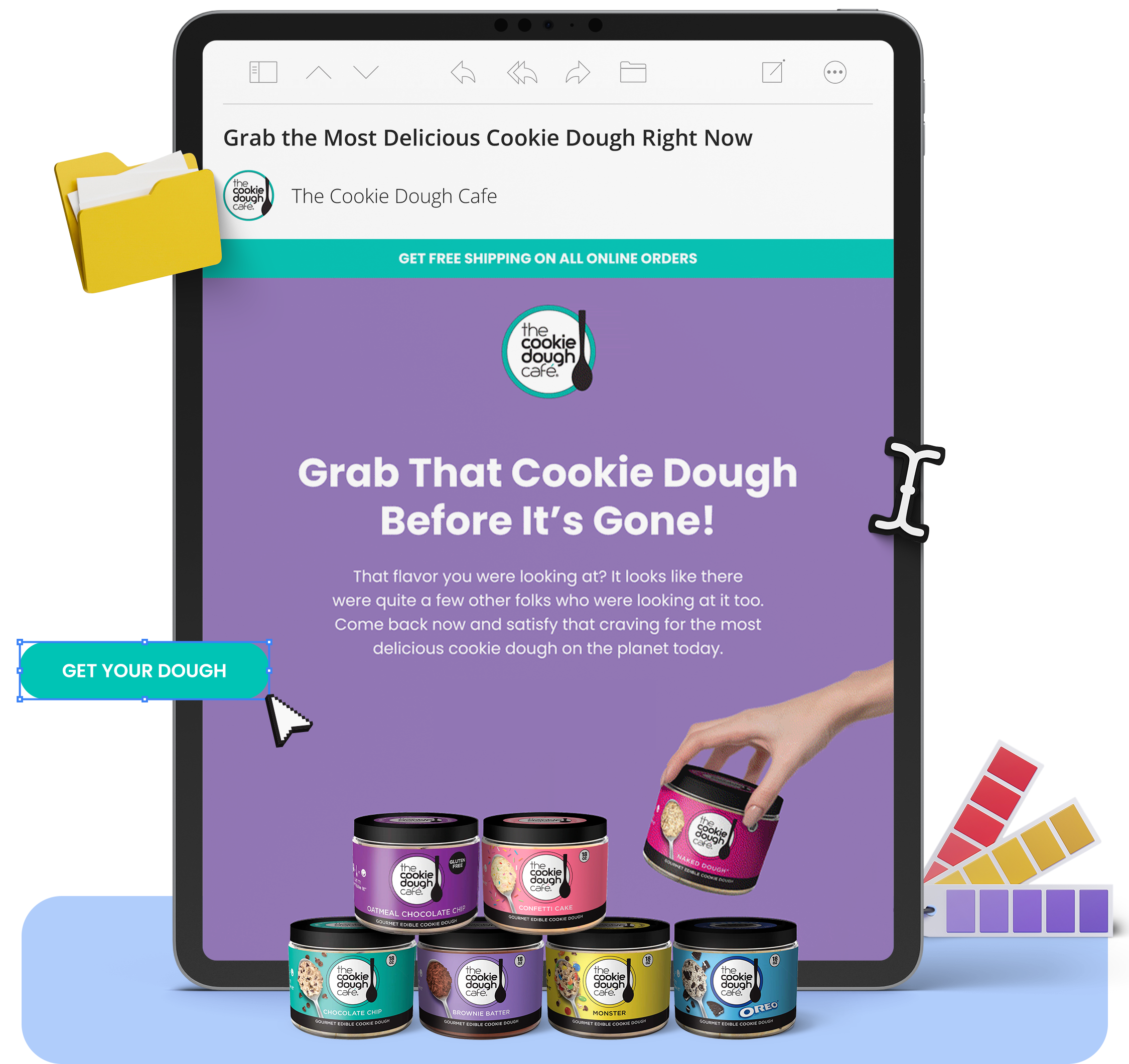 The hero image of a case study